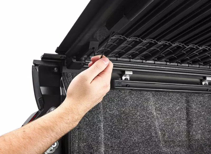 RealTruck BAK Revolver X4 TS Hard Roll-Up Tonneau Cover w/ T-Slot Rails - 80133RK