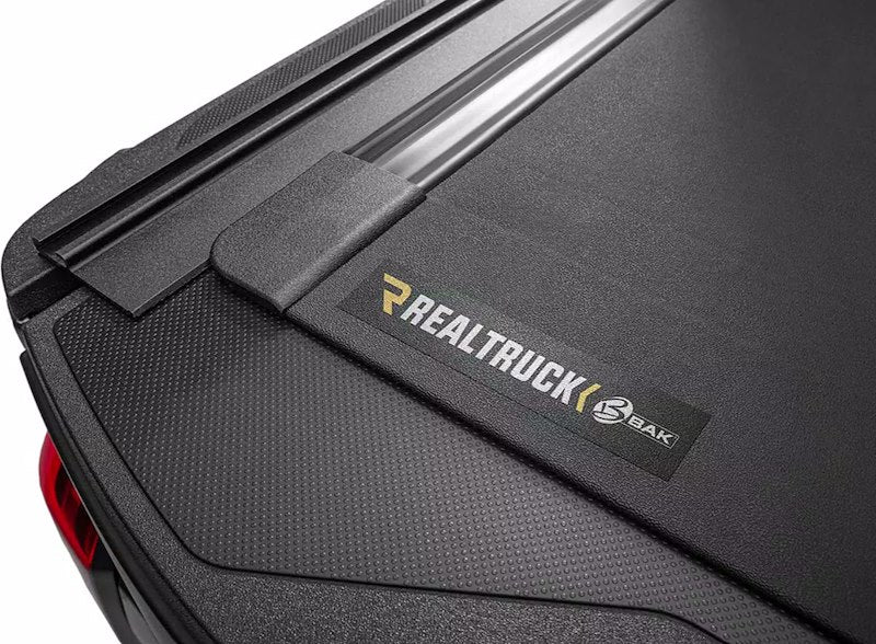 RealTruck BAK Revolver X4 TS Hard Roll-Up Tonneau Cover w/ T-Slot Rails - 80324RK
