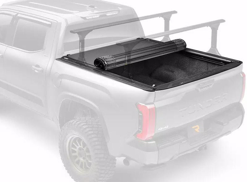 RealTruck BAK Revolver X4 TS Hard Roll-Up Tonneau Cover w/ T-Slot Rails - 80324RK
