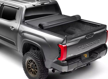 RealTruck BAK Revolver X4 TS Hard Roll-Up Tonneau Cover w/ T-Slot Rails - 80324RK