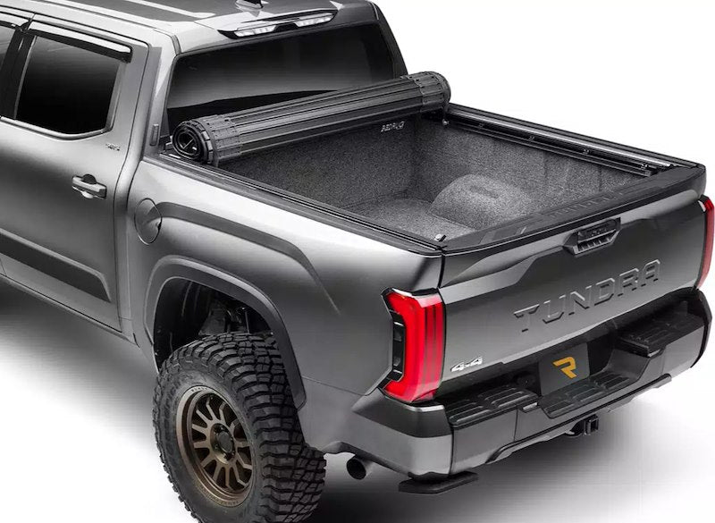 RealTruck BAK Revolver X4 TS Hard Roll-Up Tonneau Cover w/ T-Slot Rails - 80324RK