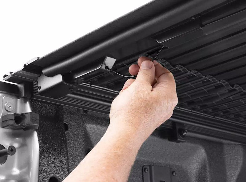 RealTruck BAK Revolver X4 TS Hard Roll-Up Tonneau Cover w/ T-Slot Rails - 80337RK