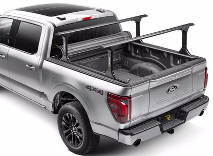 RealTruck BAK Revolver X4 TS Hard Roll-Up Tonneau Cover w/ T-Slot Rails - 80337RK