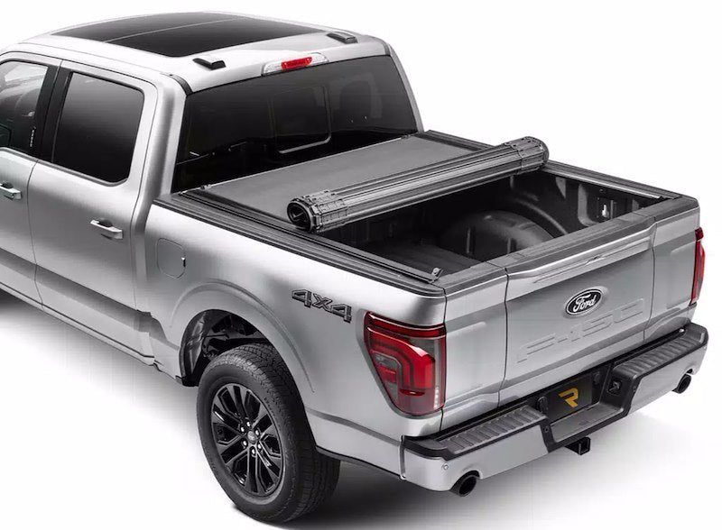 RealTruck BAK Revolver X4 TS Hard Roll-Up Tonneau Cover w/ T-Slot Rails - 80337RK