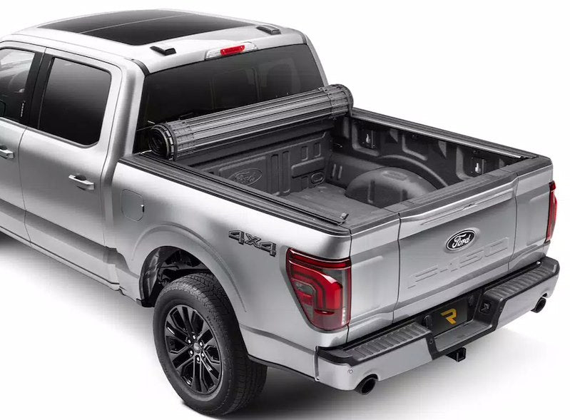 RealTruck BAK Revolver X4 TS Hard Roll-Up Tonneau Cover w/ T-Slot Rails - 80337RK