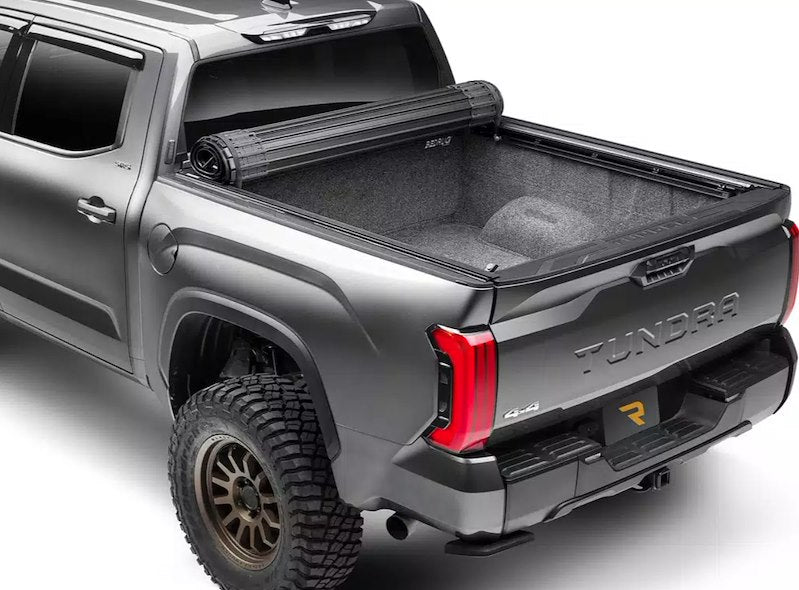 RealTruck BAK Revolver X4 TS Hard Roll-Up Tonneau Cover w/ T-Slot Rails - 80440RK