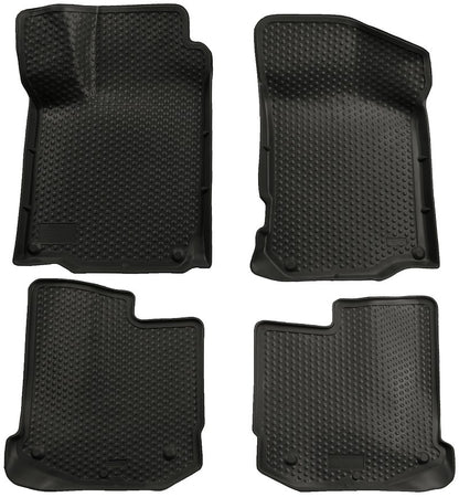 Husky Liners Classic Style Floor Mats |89311| - Fits 2000-2005 Volkswagen Golf & Jetta; 1998-2010 Beetle | Front & 2nd Row, 4-pc Black
