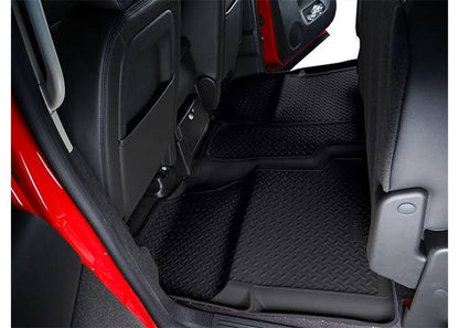 Husky Liners Classic Style Floor Mats |89311| - Fits 2000-2005 Volkswagen Golf & Jetta; 1998-2010 Beetle | Front & 2nd Row, 4-pc Black