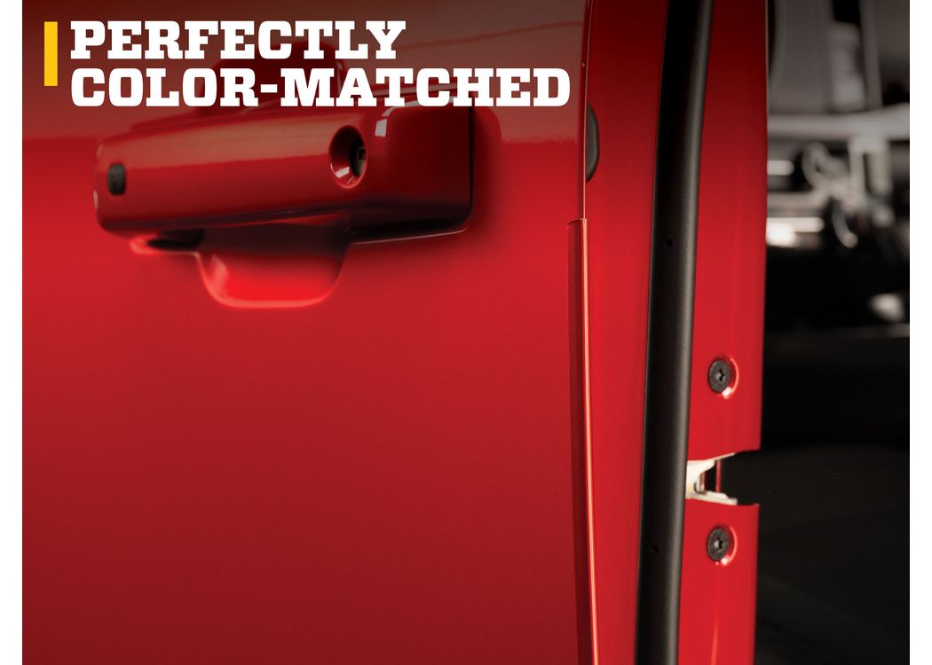 Husky Liners Door Edge Guards, Color-Matched |92000JS| - Fits 2021-2026 Ford F-150 | Stainless Steel, Iconic Silver, 4-pc.
