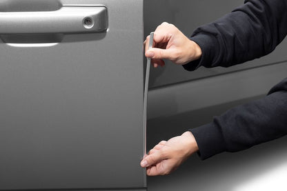 Husky Liners Door Edge Guards, Color-Matched |92000JS| - Fits 2021-2026 Ford F-150 | Stainless Steel, Iconic Silver, 4-pc.