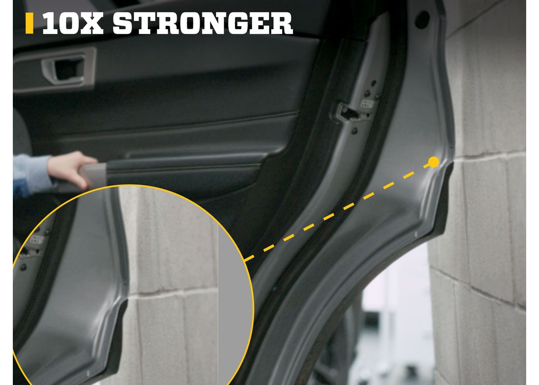 Husky Liners Door Edge Guards, Color-Matched |92000JS| - Fits 2021-2026 Ford F-150 | Stainless Steel, Iconic Silver, 4-pc.