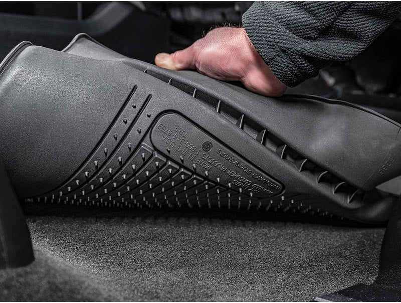 Husky Liners Weatherbeater Floor Mats |94571| - Fits 2025-2026 Ram 1500 Quad CAB ONLY | Front & 2nd Row, 3-pc Black