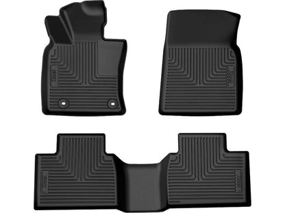Husky Liners Weatherbeater Floor Mats |95361| - Fits 2025-2026 Toyota Camry | Front & 2nd Row, 3-pc Black