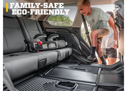 Husky Liners Weatherbeater Floor Mats |95361| - Fits 2025-2026 Toyota Camry | Front & 2nd Row, 3-pc Black