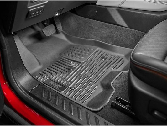 Husky Liners Weatherbeater Floor Mats |95381| - Fits 2025-2026 Subaru Forester | Front & 2nd Row, 3-pc Black