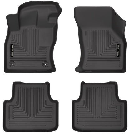 Husky Liners Weatherbeater Floor Mats |95831| - Fits 2019-2026 Volkswagen Jetta Sedan | Front & 2nd Row, 4-pc Black