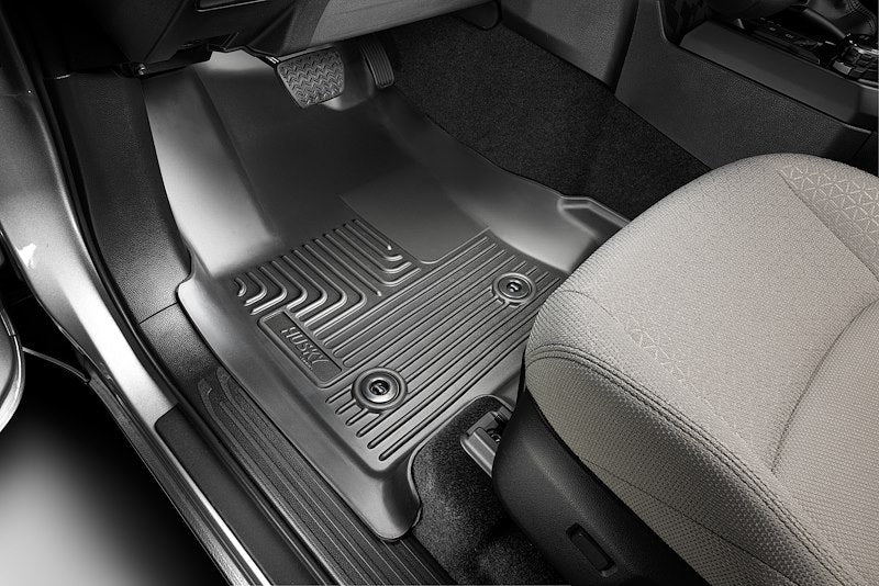 Husky Liners Weatherbeater Floor Mats |96241| - Fits 2021-2026 Isuzu D-MAX | Front & 2nd Row, 3-pc Black