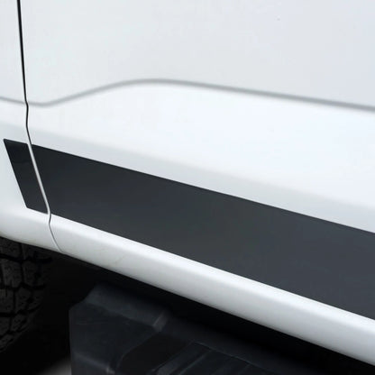 Putco Black Platinum Rocker Panels Kit |9751470BP| - Fits Ford F150 2021-2027 Regular Cab 8' Bed