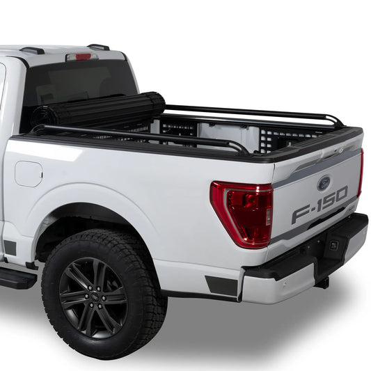 Putco Black Nylon Boss Locker Side Rails |47894| - Fits Toyota Tundra 2007-2021 5'7" Bed