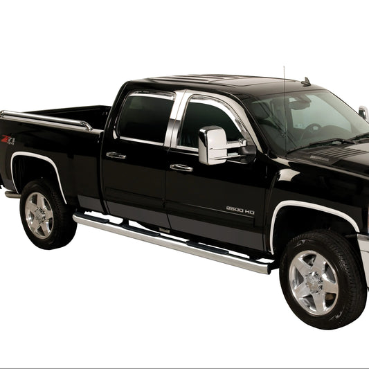 Putco Black Platinum Rocker Panels Kit |9751470BP| - Fits Ford F150 2021-2027 Regular Cab 8' Bed