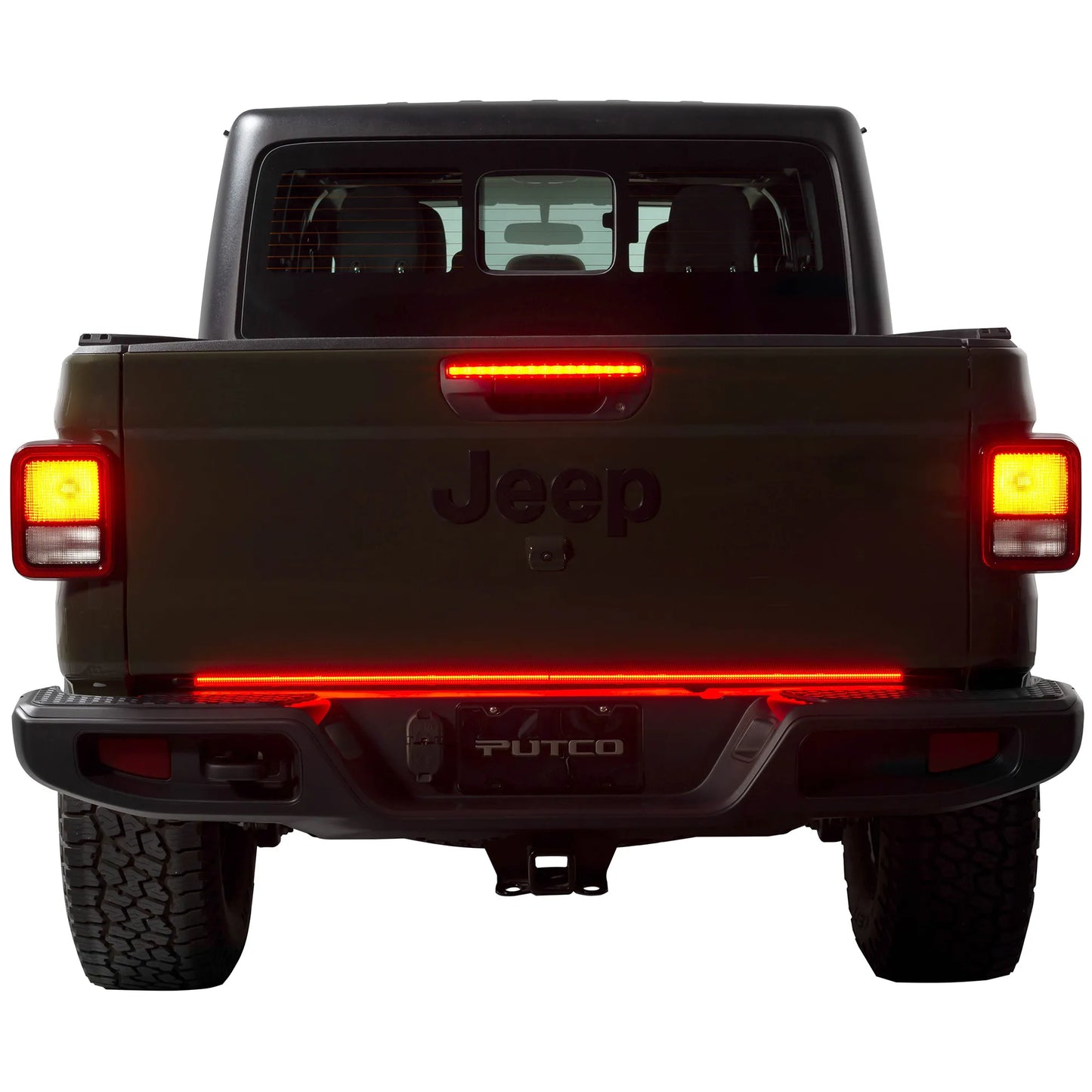 Putco Blade LED Tailgate Light Bar (Universal Fit) - 48" Long - Red, White & Amber |92009-48|