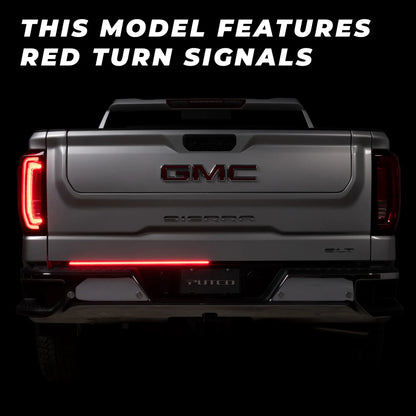 Putco 60" Blade LED Tailgate Light Bar Red/White LEDs & Plug-N-Play Quick Connect Harness |9203060-13| - Fits Ford F150 2021-2023 (Only fits models without Onboard Scale/Tow Tech & OE LED Taillights)