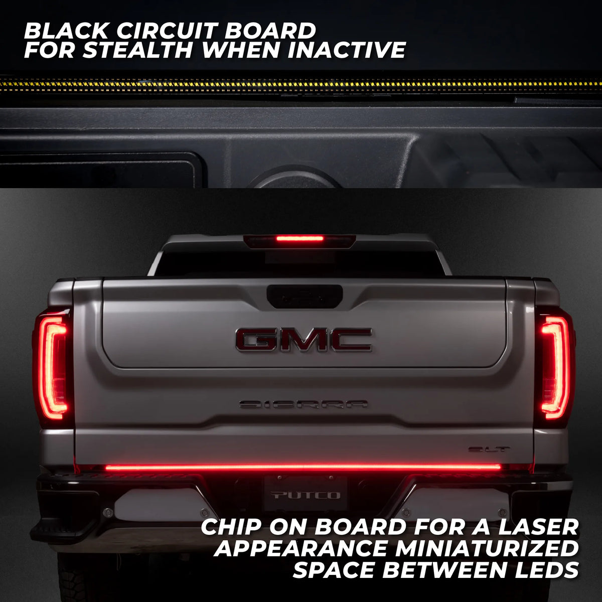 Putco 60" Blade LED Tailgate Light Bar Red/Amber/White LEDs & Plug-N-Play Quick Connect Harness |9211960-43| - Fits RAM LD 1500 2025-2027
