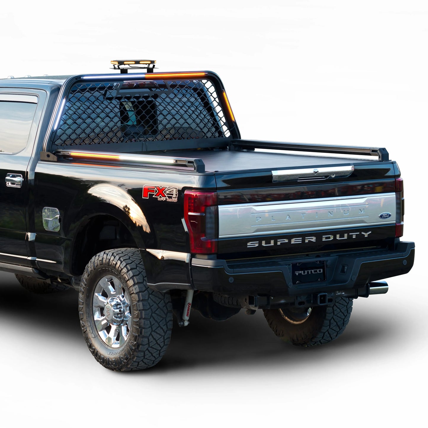 Putco Amber & White Work Blade LED Lights - 44" Long - Amber and White Strobe |93009-44|