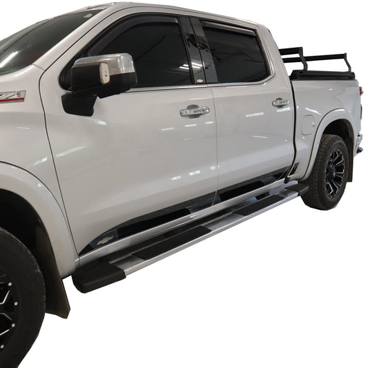 Putco Black Platinum GMC Logo Rocker Panels Kit |9751240BPGM-2| Fits 2019-2026 GMC Sierra 1500 Regular Cab 8' Bed