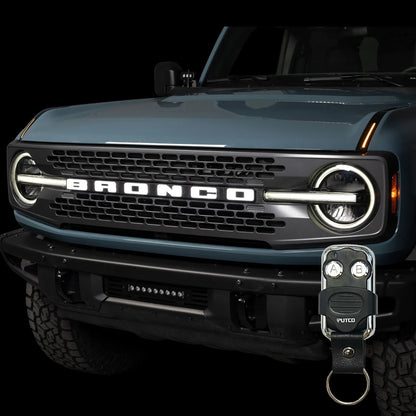 Putco Luminix LED DRL Lights, 1 Pair of Hood Limb Riser Replacements |50001| - Fits Ford Bronco 2021-2027