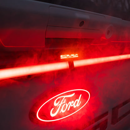 Putco Excalibur LED Tailgate Light Bar & Plug-N-Play Connector |92060-17| - Fits Ford F150 With Factory LED Taillamps & OBS 2021-2023 (With OBS/TowTech System)