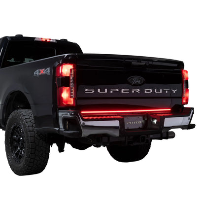 Putco 60" Blade LED Tailgate Light Bar Red/Amber/White LEDs & Plug-N-Play Quick Connect Harness |9201960-32| - Fits Ford F250 / F350 / F450 2023-2027 w/Halogen Tail Lights