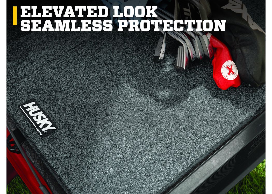 Husky Liners Full Truck Bed Liner |HBRJ20SBK| - Fits 2020-2026 Jeep Gladiator/Gladiator JT, 5' Bed | Guardian Comfort Bed Liner - 1pc. Grey