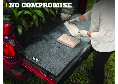 Husky Liners Full Truck Bed Liner |HBRQ15SBK| - Fits 2015-2026 Ford F-150, 6.7' Bed | Guardian Comfort Mat 1pc. Grey
