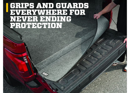Husky Liners Full Truck Bed Liner |HBRQ17SBK| - Fits 2017-2026 Ford F-250 & F-350 Super Duty, 6.5' Bed | Guardian Comfort Mat 1pc. Grey