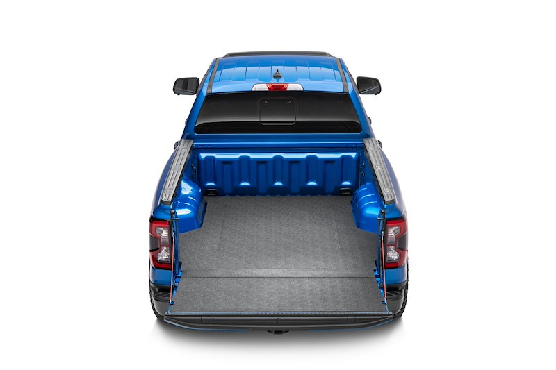 Husky Liners Truck Bed & Tailgate Mat |HIMC19CCS| - Fits 2019-2026 Chevrolet Silverado & GMC Sierra 1500, w/Out Multi-Pro TG - Crew Cab | Guardian Impact Liner 1pc. Black