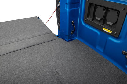 Husky Liners Truck Bed & Tailgate Mat |HIMC19CCS| - Fits 2019-2026 Chevrolet Silverado & GMC Sierra 1500, w/Out Multi-Pro TG - Crew Cab | Guardian Impact Liner 1pc. Black