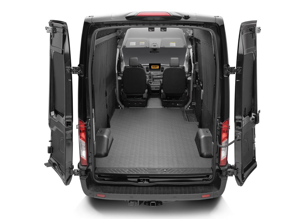 Husky Liners Van Mat - Compact |HVTDPC14| - Fits 2015-2022 Dodge Promaster City | Guardian Comfort - 1pc. Black
