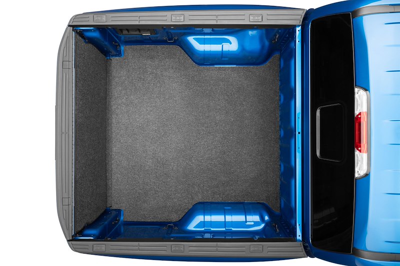 Husky Liners Truck Bed & Tailgate Mat |HXLTBMQ15SCS| - Fits 2015-2026 Ford F-150 & F-150 Lightning - 5.5' Bed - SuperCrew, Models w/Spray On Bed Liner/No Liner | Guardian Comfort Liner, 1pc. Grey