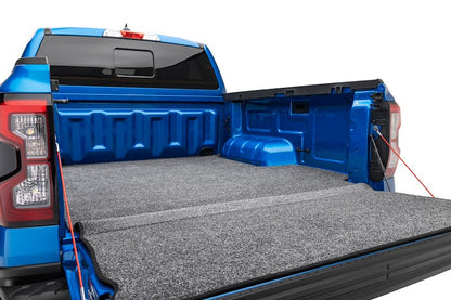 Husky Liners Truck Bed & Tailgate Mat |HXLTBMQ17SBS| - Fits 2017-2026 Ford F-250 & F-350 Super Duty - 6.5' Bed, for Models w/Spray On Bed Liner or No Liner | Guardian Comfort Liner, 1pc. Grey