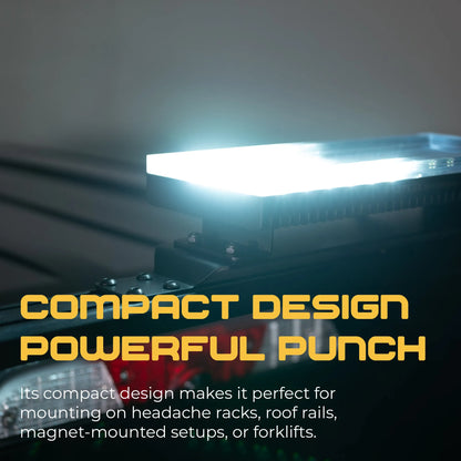 Putco YellowJacket LED Ultimate Rooftop Strobe Light Bar (Amber & White) |960112|