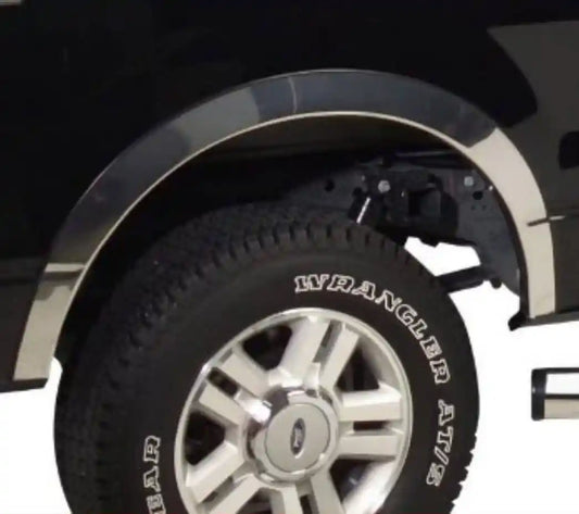 Putco Stainless Steel Fender Trim Kit |97267| - Fits Ford F150 2021-2027