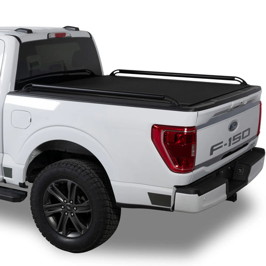 Putco Classic Locker Side Rails |88855| - Fits Chevy Silverado/GMC Sierra 1500 2019-2027 5'8" Bed - Black Finish