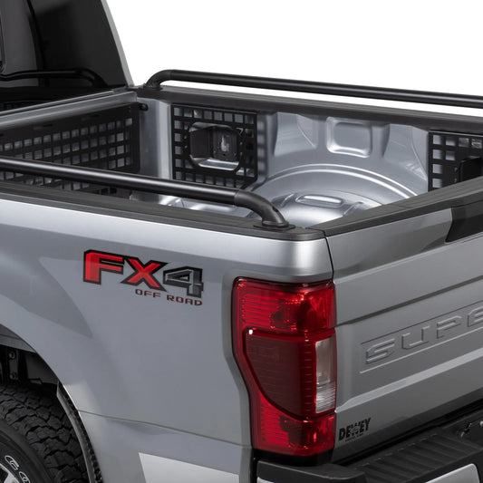 Putco Black SSR Locker Side Rails |78858| - Fits Chevy Silverado/GMC Sierra 2500/3500 2020-2027 6'9" Bed