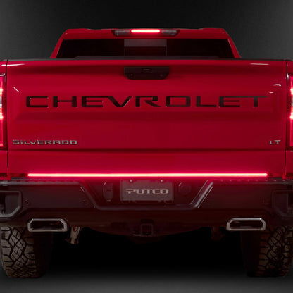 Putco 48" Blade LED Tailgate Light Bar Red/Amber/White LEDs & Plug-N-Play Quick Connect Harness |9203048-21| - Fits Chevy Colorado 2023-2027