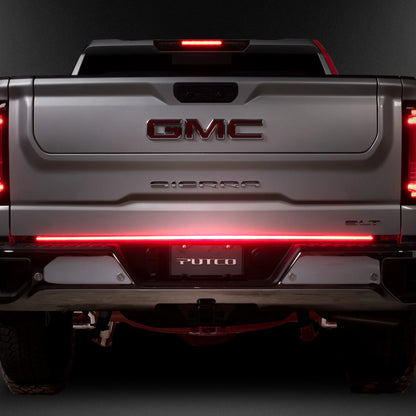 Putco 60" Blade LED Tailgate Light Bar Red/White LEDs & Plug-N-Play Quick Connect Harness |9203060-25| - Fits Chevy Silverado & GMC Sierra HD 2500, 3500 2024-2027