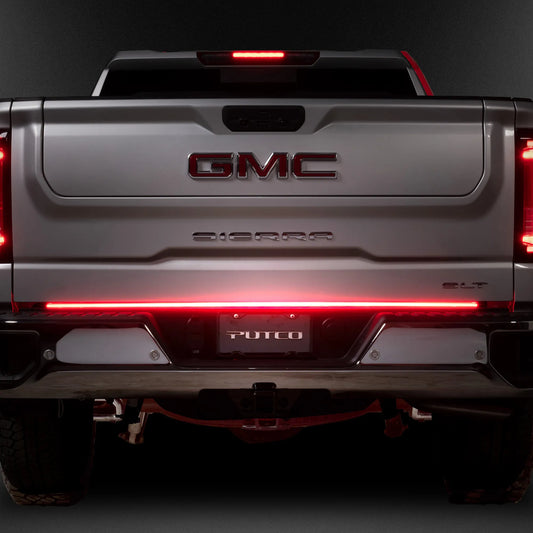 Putco 60" Blade LED Tailgate Light Bar Red/White LEDs & Plug-N-Play Quick Connect Harness |9203060-25| - Fits Chevy Silverado & GMC Sierra HD 2500, 3500 2024-2027