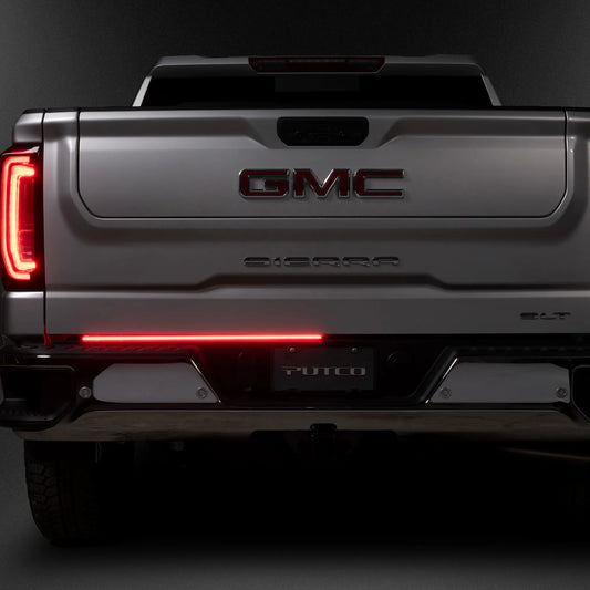 Putco 60" Blade LED Tailgate Light Bar Red/White LEDs & Plug-N-Play Quick Connect Harness |9203060-25| - Fits Chevy Silverado & GMC Sierra HD 2500, 3500 2024-2027