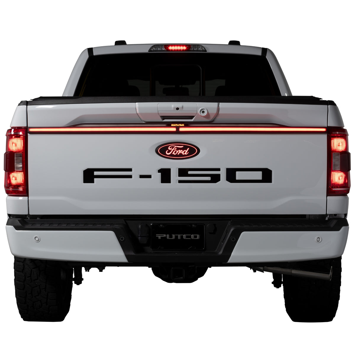 Putco Excalibur LED Tailgate Light Bar & Plug-N-Play Connector |92060-38| - Fits Ford F150 w/Factory LED Taillamps & OBS 2024-2027 (With OBS/Tow Tech systems)