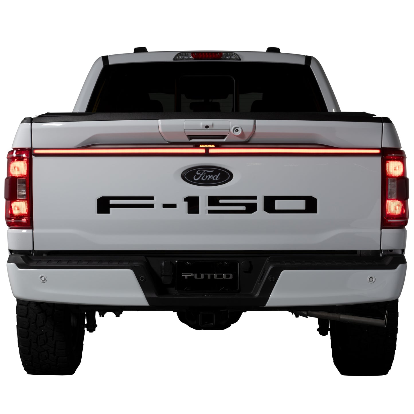 Putco Excalibur LED Tailgate Light Bar & Plug-N-Play Connector |92060-17| - Fits Ford F150 With Factory LED Taillamps & OBS 2021-2023 (With OBS/TowTech System)